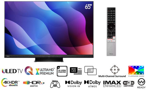 Εικόνα της HISENSE 65U8KQ 75" Τηλεόραση