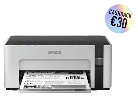 Εικόνα της EPSON EcoTank M1120 Εκτυπωτής - Casback 30 ευρώ!