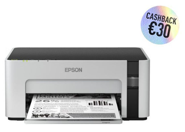 Εικόνα από EPSON EcoTank M1120 Εκτυπωτής - Casback 30 ευρώ!