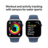 Εικόνα από APPLE WATCH Series 10 GPS 46mm Sport Band Μπλε SmartWatch