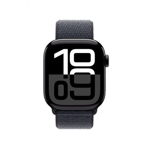 Εικόνα της APPLE WATCH Series 10 GPS 42mm Ink Sport Loop Μαύρο SmartWatch