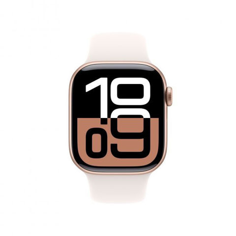 Εικόνα της APPLE WATCH Series 10 GPS 42mm Sport Band Ροζ SmartWatch