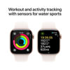 Εικόνα από APPLE WATCH Series 10 GPS 42mm Sport Band Ροζ SmartWatch