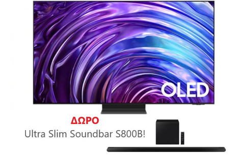 Εικόνα της SAMSUNG QE77S95DATXXH Tizen OS 77" Τηλεόραση + ΔΩΡΟ SOUNDBAR