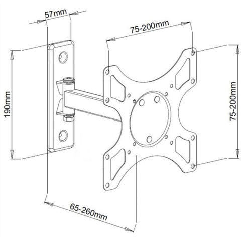 Εικόνα της DMP LCD2901 Βάση Τοίχου