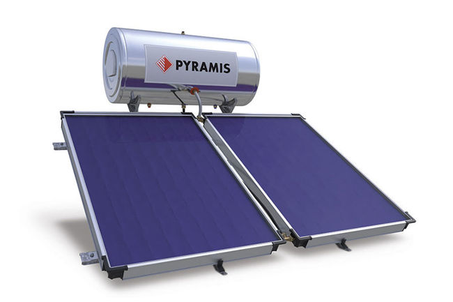 Εικόνα από PYRAMIS 160L / 2x1.5 Διπλής Ενέργειας Ηλιακός Θερμοσίφωνας