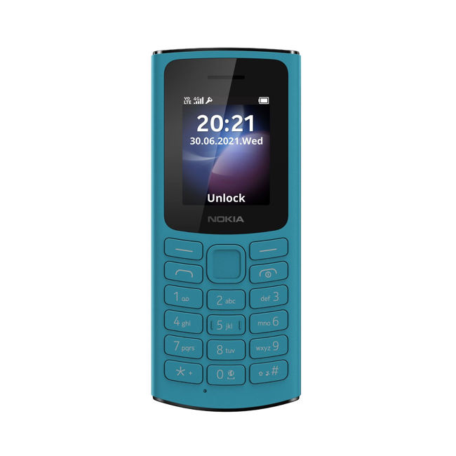 Εικόνα από NOKIA 105 4G DS Μπλε Κινητό Τηλέφωνο